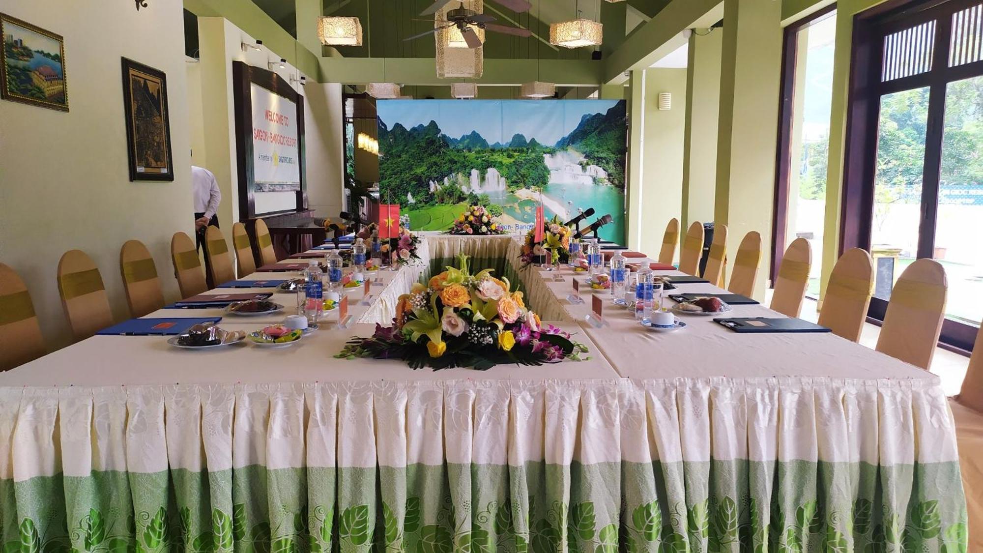 Sài Gòn - Bản Giốc Resort Cao Bang Exterior foto