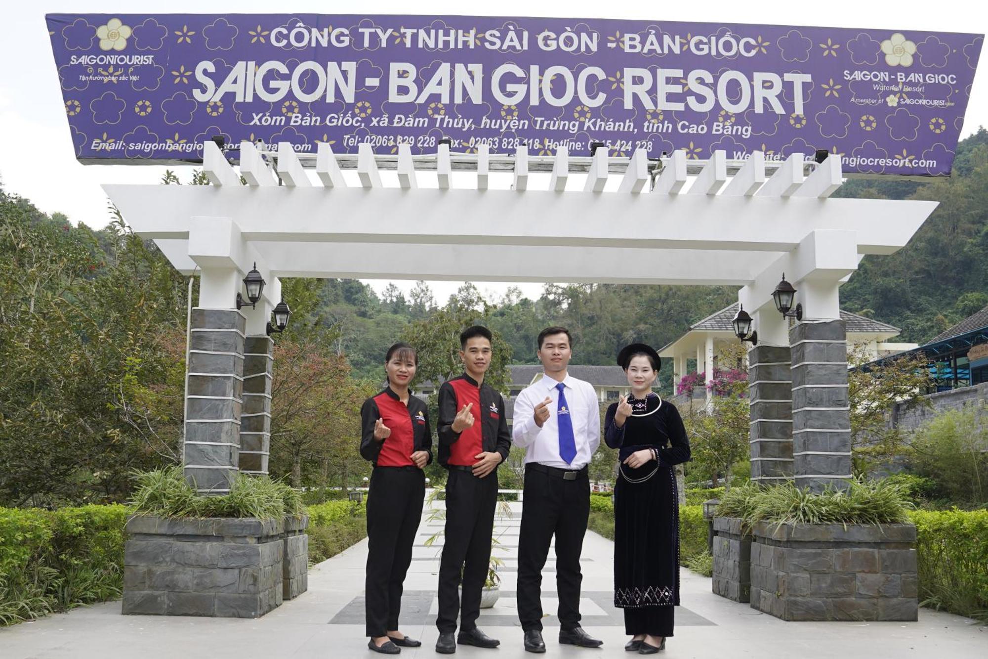 Sài Gòn - Bản Giốc Resort Cao Bang Exterior foto